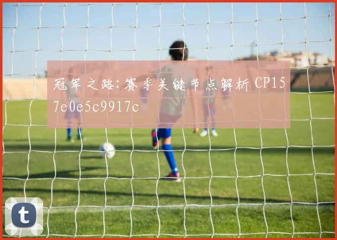 冠军之路:赛季关键节点解析 CP157e0e5c9917c